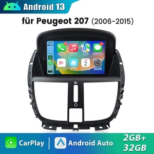 7" Android Autoradio Für Peugeot 207 2006-2015 Carplay GPS Navi RDS DSP  2+32GB - Bild 1 von 11