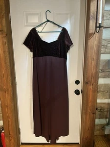 Bridgerton Party Dress Purple Bridal Romantic Regencycore Vintage Plus Sz 20 - Picture 1 of 12