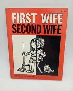 Rare First Wife Second Wife (Paperback, 1971) by M. J. Saperstein Vintage Book - Bild 1 von 7