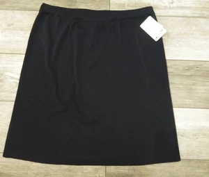 EXCLUSIVAMENTE MISOOK Acrílico Falda Lápiz Para Mujer 1X Cintura Elástica AZUL MARINO/AZUL NUEVO - Imagen 1 de 11