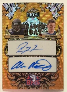 2024 Leaf Blue Mountain State BMS Alan Ritchson Ray Lewis Autograph #D 1/1 - Bild 1 von 1