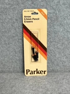 Vintage Parker Pfeil 0,5 mm Bleistift Radierer 4er Pack Art.-Nr. 44682 NEU - Bild 1 von 5
