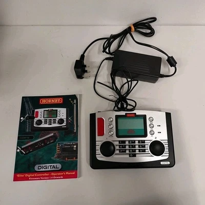 HORNBY R8214 ELITE DCC DIGITAL Control WITH POWER UNIT With INSTRUCTIONS WORKING - Image 1 of 4