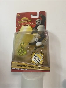Kung Fu Panda Figuren Po & Master Viper Battle Palace Spielset (Mattel 2007) - Bild 1 von 6