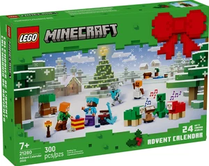 LEGO 21280 Minecraft Advent Calendar 2025 for ages 7+ 300pcs New in Box - Picture 1 of 7