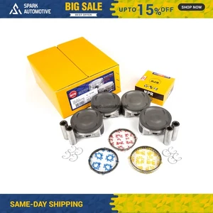 NPR Pistons w/ Rings fit 04-12 Subaru WRX Impreza STi Turbo 2.5L DOHC - Picture 1 of 12