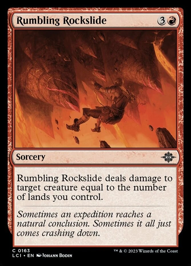 x1 Rumbling Rockslide - Lost Caverns of Ixalan - NM - MTG - Image 1 of 1