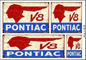 WEATHERED HO SCALE PONTIAC GARAGE BUILDING DIORAMA WATERSLIDE SIGNS HO138 - Picture 1 of 1