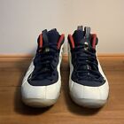 941/ Nike Little Posite One Gs ?Olympics? Obsidian/Red/Gold 644791-403 Sz 6Y