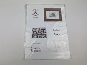 The Caron Collection Mini Love Alphabet Sampler Cross Stitch Pattern - Picture 1 of 3