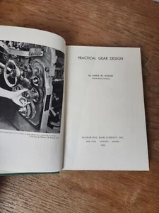 Practical Gear Design 1954 by Dudley - Imagen 1 de 3