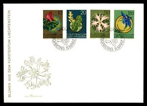 MayfairStamps Liechtenstein FDC 1971 Flowers Combo First Day Cover aaj_87639