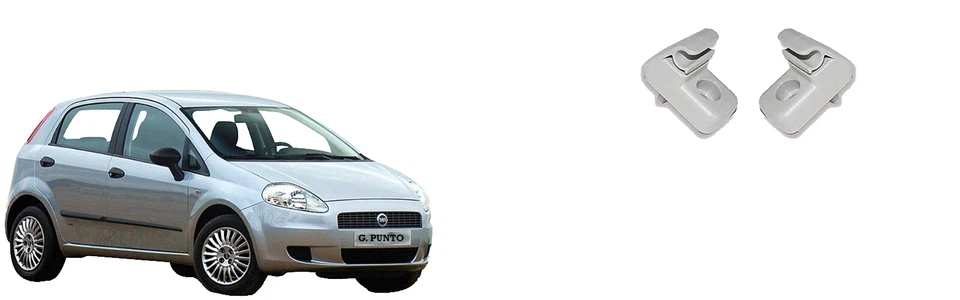 FAMAC 17.085.00 GANCIO PANTINA ALETTA PARASOLE FIAT GRANDE PUNTO DX-SX