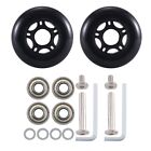 75MmX 24Mm Luggage Suitcase Replacement Wheels , PU Swivel Caster Wheels2465