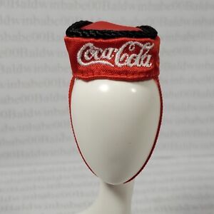 HAT ONLY ~ BARBIE DOLL COCA COLA WAITRESS EMBROIDERED CAR HOP ACCESSORY CLOTHING
