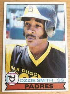 1979 Topps Ozzie Smith Rookie Card  San Diego Padres #116  Ex.