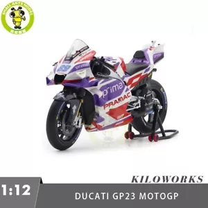 1/12 Kiloworks Ducati GP23 MOTOGP 2023 Jorge Martín #89 Diecast Motorcycle Model - Picture 1 of 50