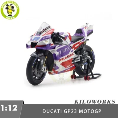 1/12 Kiloworks Ducati GP23 MOTOGP 2023 Jorge Martín #89 Diecast Motorcycle Model - Image 1 of 2