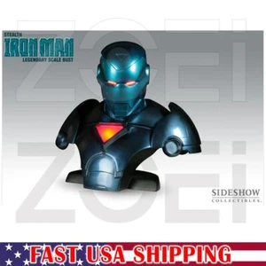 Neu im Karton Sideshow 2008 Stealth Iron Man Legendary Scale LSF Büste Statue Figur LOW #3 - Bild 1 von 4