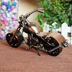 Rare Motorcycle Diecast Model Collection Handmade Motorbike Sculpture Metal Art - Picture 1 of 24