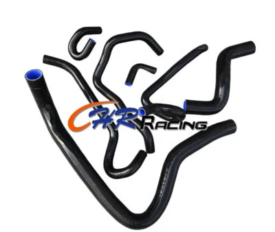 Manguera negra de radiador de silicona para Honda Accord SIR-T CF4 F20B 1997-2001 DOHC Foto 1 de 4