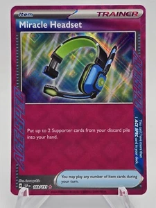 Miracle Headset 183/191 Sv08: Surging Sparks Holo Pokemon - Picture 1 of 2
