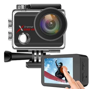 Action Cam 4K HD 60FPS 20MP Touchscreen WLAN Unterwasserkamera EIS Actioncam - Bild 1 von 8