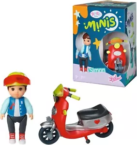 Baby Born Minis Simon mit Roller Mini Puppe Spielset - Bild 1 von 1