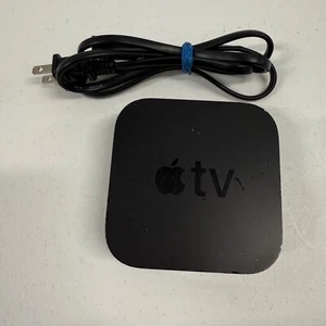 Apple TV 4K - Black A1842 w/Power Cord - No Remote - Untested - Picture 1 of 10