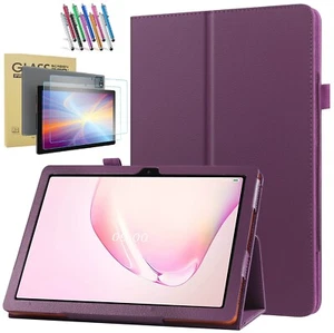 Case For AEEZO C10 10.1 inch Android 14 / Android 13 Tablet Folding Stand Cover - Picture 1 of 18