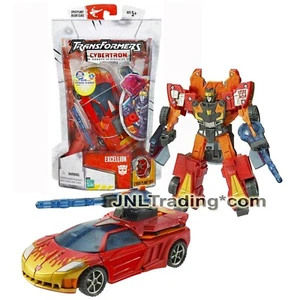 Year 2005 Transformers Cybertron Deluxe 6 Inch Figure Autobot EXCELLION Race Car - Picture 1 of 1