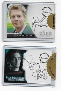 4400 Raj-Erik Erickson A6 / Dark Rising Drew Tyler Bell A-DB Autographed Cards - Picture 1 of 2