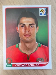Panini World Cup 2010 South Africa Sticker #559 Cristiano Ronaldo Portugal - Picture 1 of 2