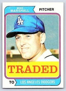 Mike G. Marshall  1974 Topps  #73T - Please see pics for cond.