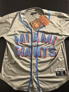 Miami Giants Kings & Crowns Lids Exclusive Gray XXL Jersey NEW - Picture 1 of 7