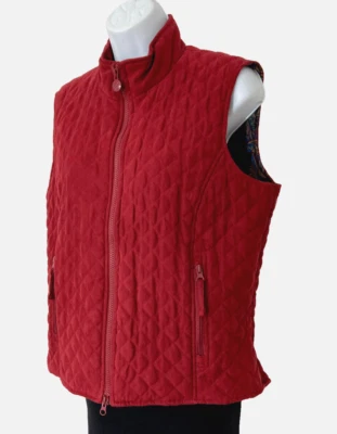 CHALECO OUTBACK TRADING ROJO MICROGAMUZA GRAN PREMIO, AISLANTE, CREMALLERA COMPLETA, MUJER MEDIANO Foto 1 de 4