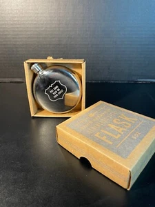 Izola Stainless Steel Flask 5 Oz. Put Some Hair on Your Chest - Picture 1 of 5