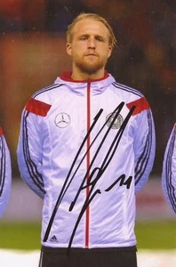 GERMANY & BRENTFORD: PHILIPP HOFMANN SIGNED 6x4 ACTION PHOTO+COA - Picture 1 of 1