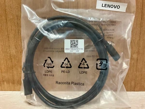 NEUF NEUF Original LENOVO 430-50820 USB3.2 Gen 1 Full USB-C vers USB-C 1,8 M Câble - Photo 1/7