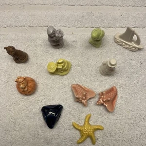 Lot of 11 Wade Whimsies Red Rose Tea Various Themes Figurines England - Picture 1 of 4