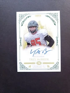 2022 Onyx Vintage Blue Signatures Trey McBride #VATM Rookie Auto RC - Picture 1 of 3