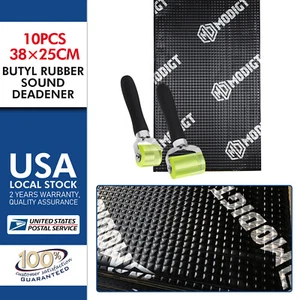 Car Sound Mat Butyl Automotive Sound Deadener Audio Noise Insulation dampening - Picture 1 of 15