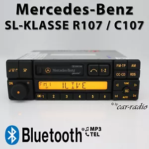 Genuine Mercedes R107 Radio Special BE2210 Bluetooth Radio MP3 C107 SL-Class - Picture 1 of 8