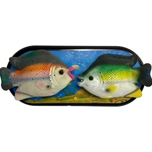 Vintage Duet Loving Singing Fish Animatronic Hanging Billy Bass 1 Fish Working - Picture 1 of 10