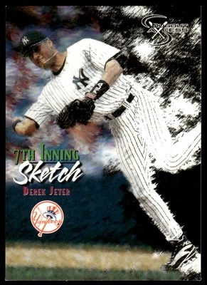 1998 SkyBox Dugout Axcess #124 Derek Jeter BASEBALL New York Yankees - Image 1 of 2