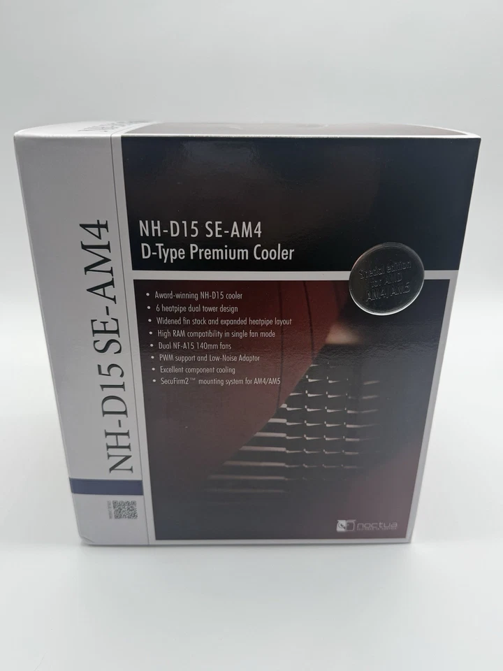 Noctua NH-D15 SE-AM4  Premium CPU Cooler - Brown - Image 1 of 1