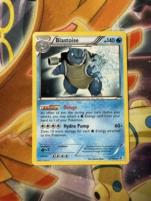 Blastoise Boundaries Crossed #31/149 NON-HOLO Rare HP Pokemon Card - Image 1 of 2