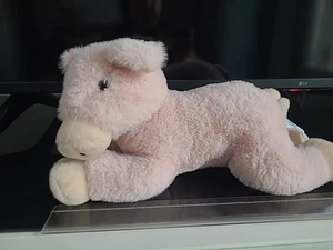 Peluche Doudou Cochon Rose Simba Toys Nicotoy L 30CM TBE - Picture 1 of 8