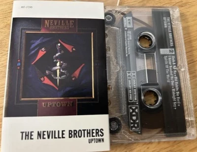 The Neville Brothers Uptown '87 Cassette - Santana, Keith Richards, Jerry Garcia - Image 1 of 4