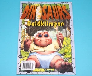 DINOSAURS GOLDEN CHILD STORY BOOK SWEDISH GULDKLIMPEN 1992 RICHTERS JIM HENSO... - Picture 1 of 8